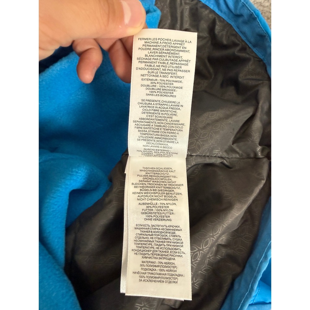 New Columbia Size L 3-in-1 Interchange Hooded Winter Ski Jacket Blue Long Sleeve - Picture 11 of 13